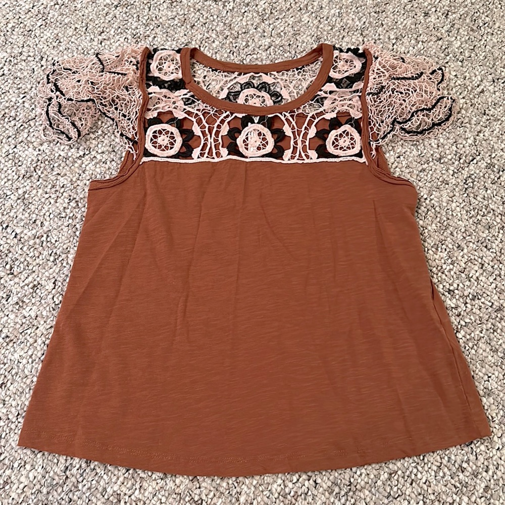 Anthropologie top sz medium